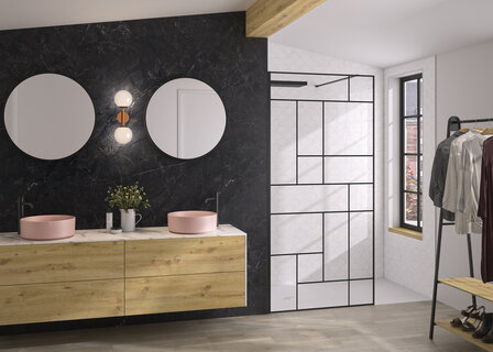 Douchewand smart design