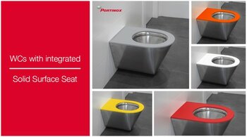 RVS toilet Portinox