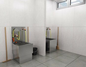Uitstortplaats chemisch toilet