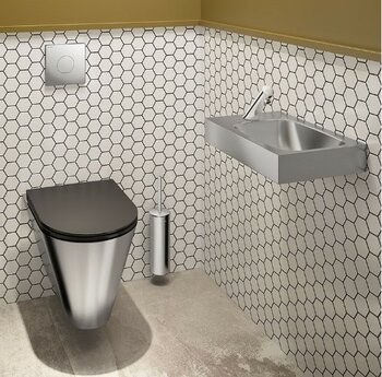 Toilet RVS